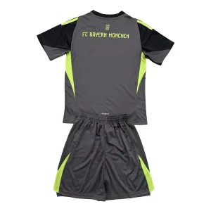 FC Bayern München Djeca Golmanski Nogometni Dresovi 2025/26 Crna (+ Kratke Hlače)