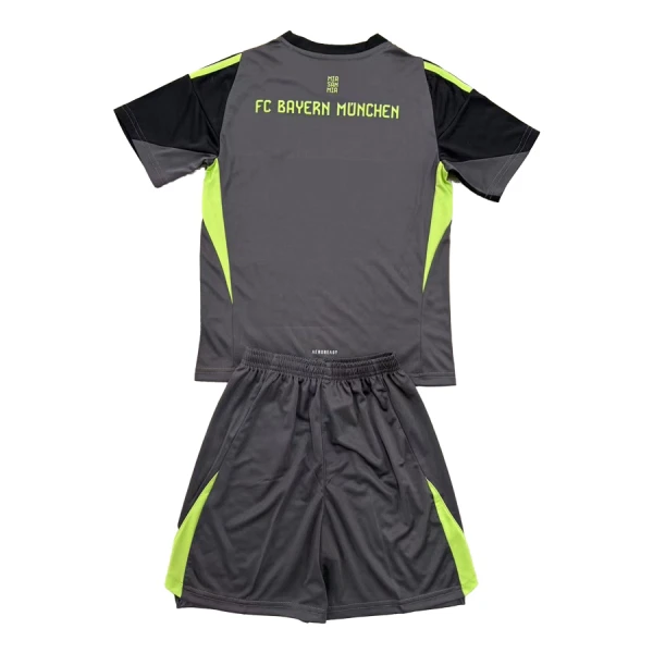 FC Bayern München Djeca Golmanski Nogometni Dresovi 2025/26 Crna (+ Kratke Hlače)