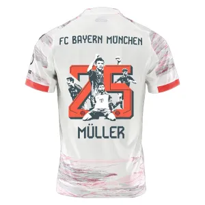 FC Bayern München Thomas Müller 25 Nogometni Dresovi 2025/26 Gostujući Posebno Izdanje