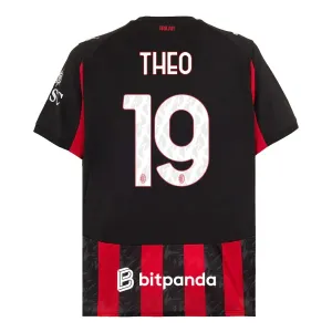 AC Milan Theo Hernández 19 Nogometni Dresovi 2025/26 Domaći