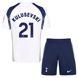Tottenham Hotspur Dejan Kulusevski 21 Djeca Nogometni Dresovi 2025/26 Domaći (+ Kratke Hlače)
