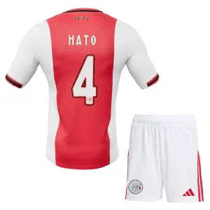 Ajax Hato 4 Djeca Nogometni Dresovi 2025/26 Domaći (+ Kratke Hlače)