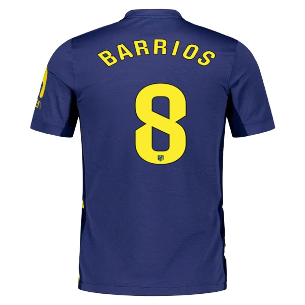 Atlético Madrid Barrios 8 Nogometni Dresovi 2025/26 Gostujući