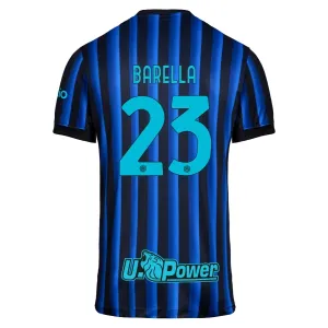 Inter Milan Nicolò Barella 23 Nogometni Dresovi 2025/26 Domaći