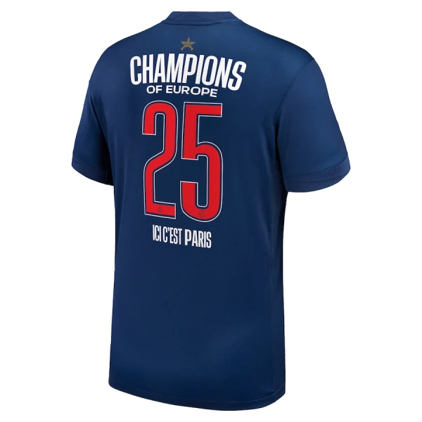 Paris Saint-Germain 1 Star Champions of Europe Nogometni Dresovi 2024/25 Domaći