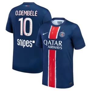 Paris Saint-Germain 1 Star Ousmane Dembélé 10 Nogometni Dresovi 2024/25 Domaći