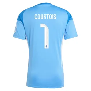 Real Madrid Thibaut Courtois 1 Djeca Golmanski Nogometni Dresovi 2025/26 (+ Kratke Hlače)