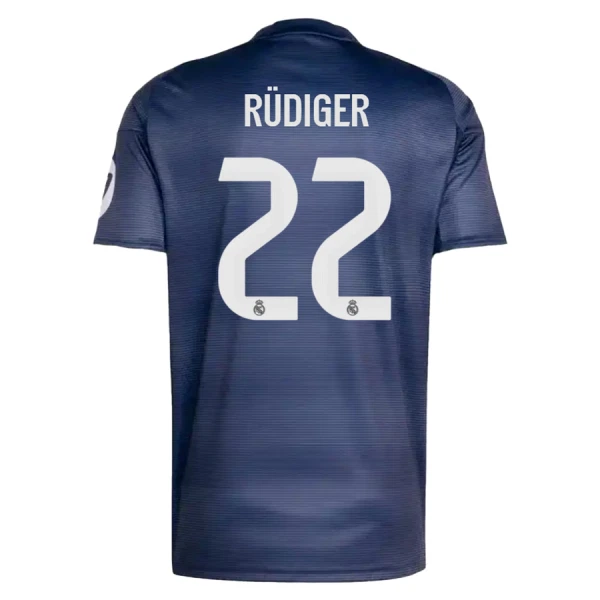Real Madrid Antonio Rüdiger 22 Nogometni Dresovi 2025/26 Gostujući