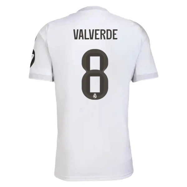 Real Madrid Federico Valverde 8 Nogometni Dresovi 2025/26 Domaći