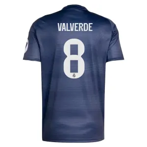 Real Madrid Federico Valverde 8 Nogometni Dresovi 2025/26 Gostujući