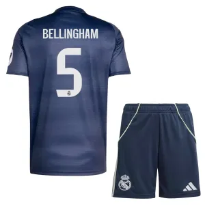 Real Madrid Jude Bellingham 5 Djeca Nogometni Dresovi 2025/26 Gostujući (+ Kratke Hlače)