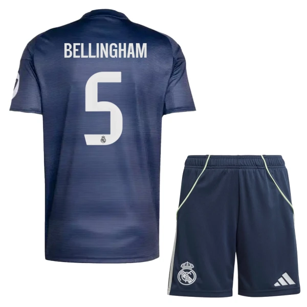 Real Madrid Jude Bellingham 5 Djeca Nogometni Dresovi 2025/26 Gostujući (+ Kratke Hlače)