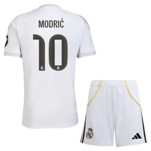 Real Madrid Luka Modrić 10 Djeca Nogometni Dresovi 2025/26 Domaći (+ Kratke Hlače)