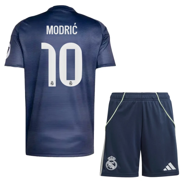 Real Madrid Luka Modrić 10 Djeca Nogometni Dresovi 2025/26 Gostujući (+ Kratke Hlače)