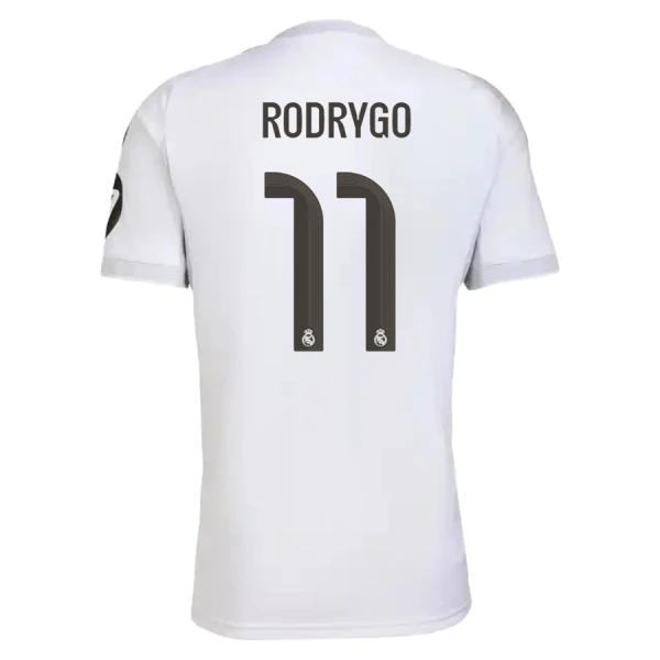 Real Madrid Rodrygo 11 Nogometni Dresovi 2025/26 Domaći Real Madrid Rodrygo 11 Nogometni Dresovi 2025/26 Domaći