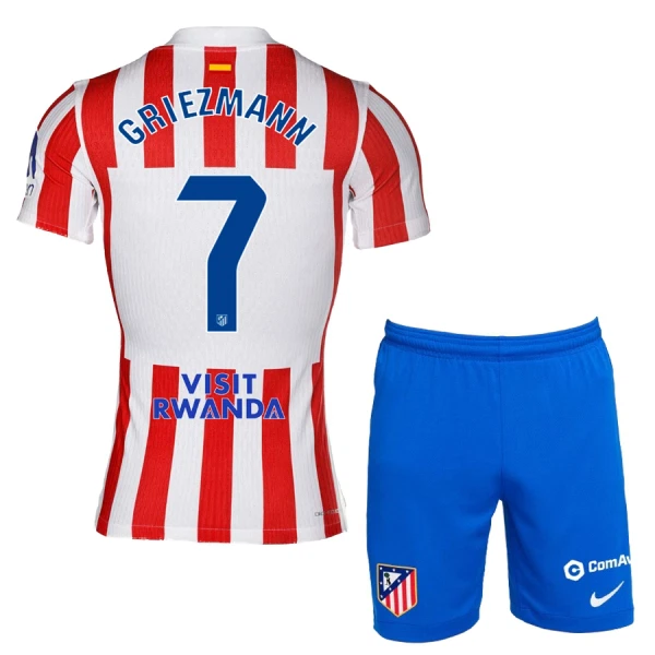 Atlético Madrid Antoine Griezmann 7 Djeca Nogometni Dresovi 2025/26 Domaći (+ Kratke Hlače) Atlético Madrid Antoine Griezmann 7 Djeca Nogometni Dresovi 2025/26 Domaći (+ Kratke Hlače)