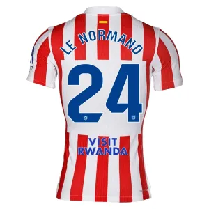 Atlético Madrid Le Normand 24 Nogometni Dresovi 2025/26 Domaći