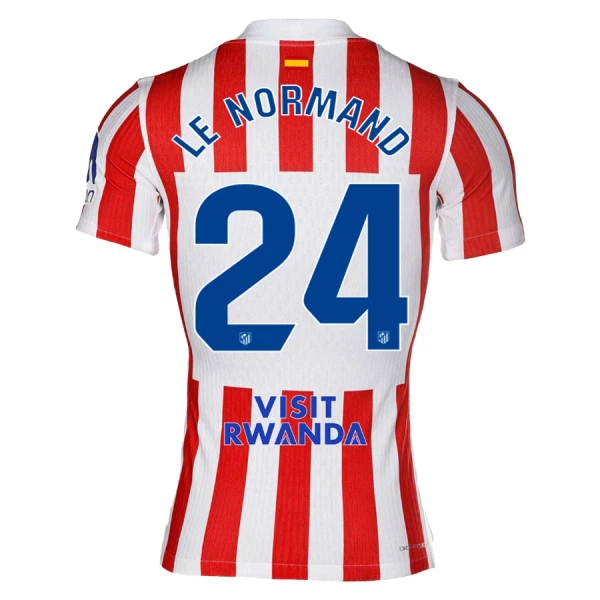 Atlético Madrid Le Normand 24 Nogometni Dresovi 2025/26 Domaći
