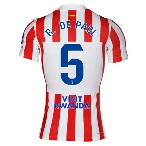 Atlético Madrid R. de Paul 5 Nogometni Dresovi 2025/26 Domaći