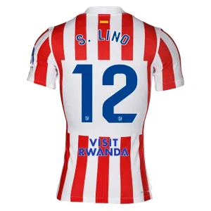 Atlético Madrid S. Lino 12 Nogometni Dresovi 2025/26 Domaći
