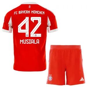 FC Bayern München Jamal Musiala 42 Djeca Nogometni Dresovi 2025/26 Domaći (+ Kratke Hlače)