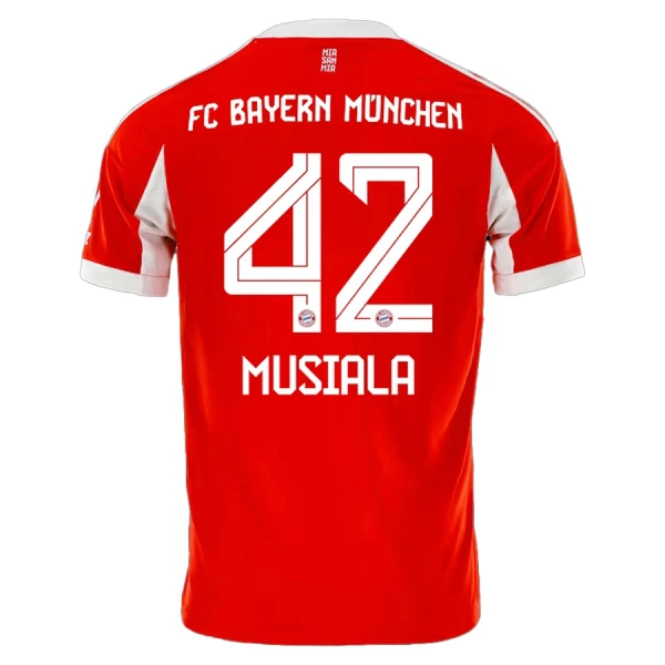 FC Bayern München Jamal Musiala 42 Nogometni Dresovi 2025/26 Domaći FC Bayern München Jamal Musiala 42 Nogometni Dresovi 2025/26 Domaći