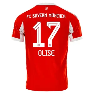 FC Bayern München Michael Olise 17 Nogometni Dresovi 2025/26 Domaći