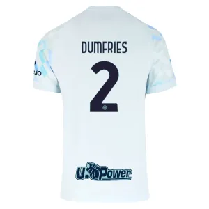 Inter Milan Dumfries 2 Nogometni Dresovi 2025/26 Gostujući