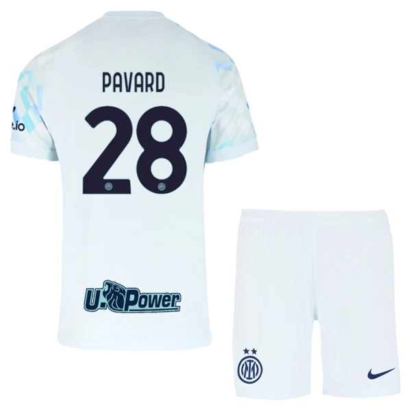 Inter Milan Pavard 28 Djeca Nogometni Dresovi 2025/26 Gostujući (+ Kratke Hlače)