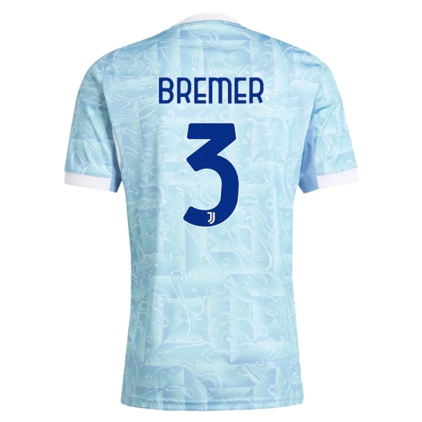 Juventus Bremer 3 Djeca Nogometni Dresovi 2025/26 Gostujući (+ Kratke Hlače)