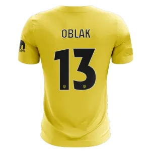 Atlético Madrid Jan Oblak 13 Golmanski Nogometni Dresovi 2025/26