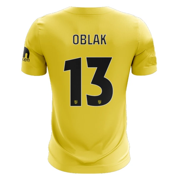 Atlético Madrid Jan Oblak 13 Golmanski Nogometni Dresovi 2025/26