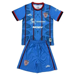 Cagliari Calcio Djeca Nogometni Dresovi 2025/26 Treći (+ Kratke Hlače)