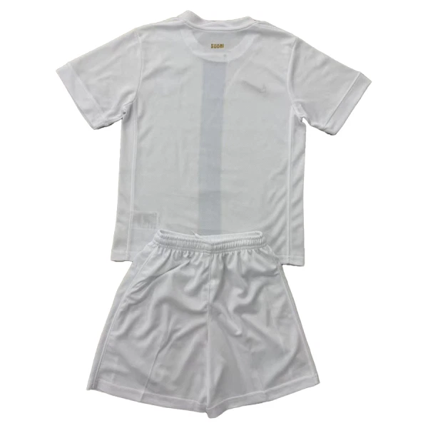 Finska Djeca Nogometni Dresovi 2025 Gostujući (+ Kratke Hlače)