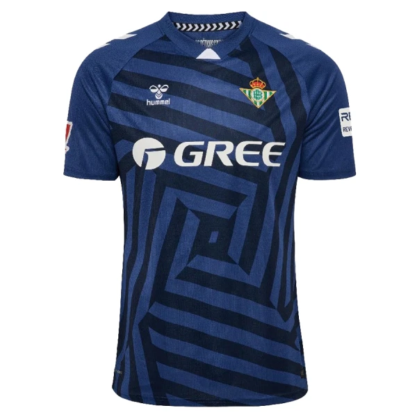Real Betis Djeca Golmanski Nogometni Dresovi 2025/26 Navy (+ Kratke Hlače)