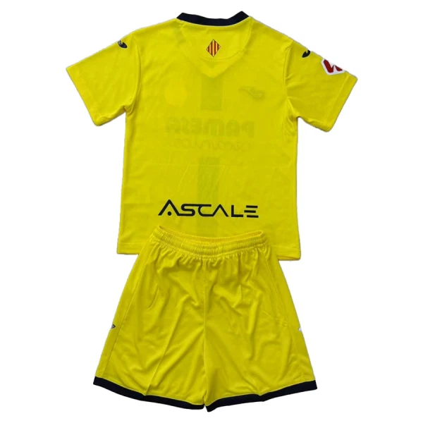 Villarreal Djeca Nogometni Dresovi 2025/26 Domaći (+ Kratke Hlače)