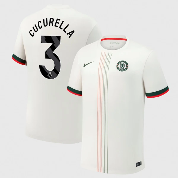 Chelsea Cucurella 3 Nogometni Dresovi 2025/26 Gostujući