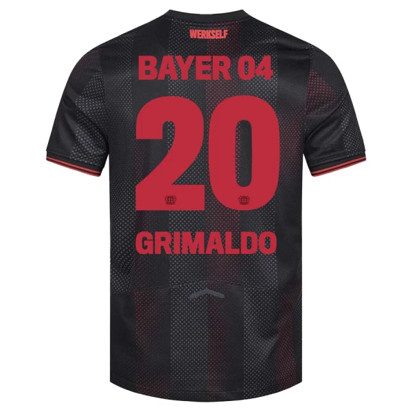 Bayer 04 Leverkusen Alejandro Grimaldo 20 Nogometni Dresovi 2025/26 Domaći Bayer 04 Leverkusen Alejandro Grimaldo 20 Nogometni Dresovi 2025/26 Domaći