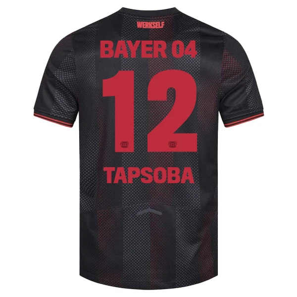 Bayer 04 Leverkusen Edmond Tapsoba 12 Nogometni Dresovi 2025/26 Domaći