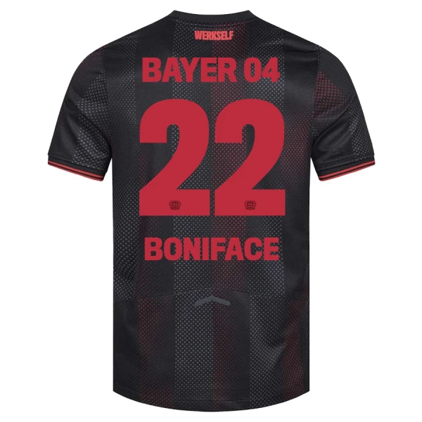 Bayer 04 Leverkusen Victor Boniface 22 Nogometni Dresovi 2025/26 Domaći
