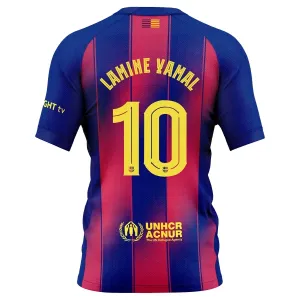 FC Barcelona Lamine Yamal 10 Nogometni Dresovi 2025/26 Domaći