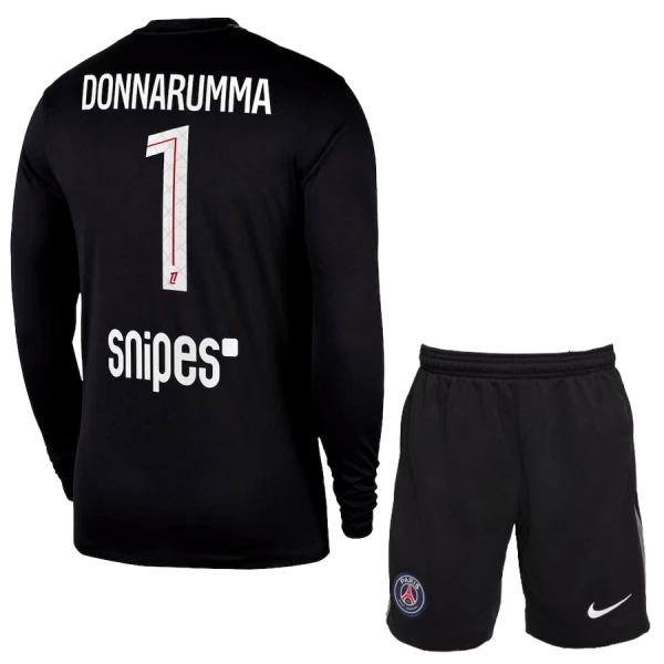 Paris Saint-Germain Gianluigi Donnarumma 1 Djeca Golmanski Nogometni Dresovi 2025/26 Dugi rukav (+ Kratke Hlače)