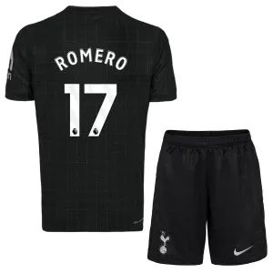 Tottenham Hotspur Cristian Romero 17 Djeca Nogometni Dresovi 2025/26 Gostujući (+ Kratke Hlače)