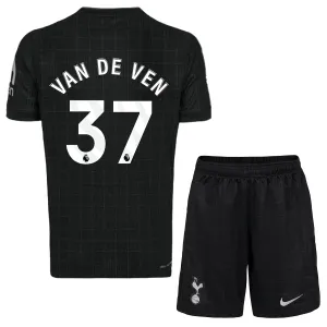 Tottenham Hotspur Micky van de Ven 37 Djeca Nogometni Dresovi 2025/26 Gostujući (+ Kratke Hlače)