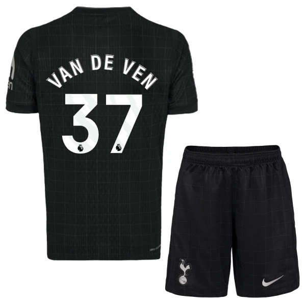 Tottenham Hotspur Micky van de Ven 37 Djeca Nogometni Dresovi 2025/26 Gostujući (+ Kratke Hlače)