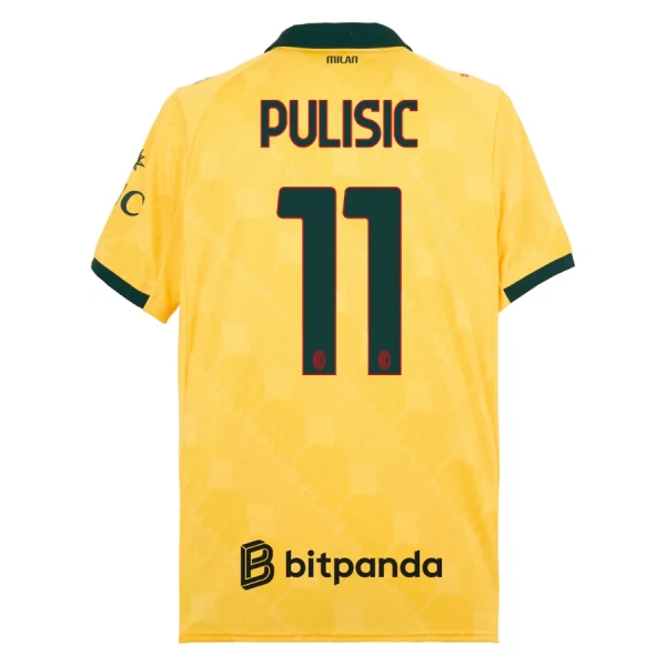 AC Milan Christian Pulisic 11 Nogometni Dresovi 2025/26 Treći AC Milan Christian Pulisic 11 Nogometni Dresovi 2025/26 Treći
