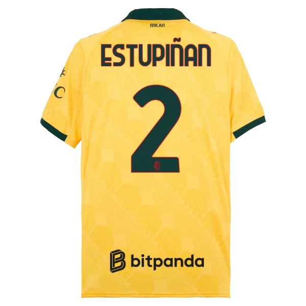 AC Milan Estupinan 2 Nogometni Dresovi 2025/26 Treći
