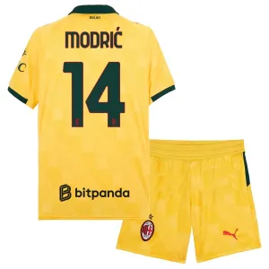 AC Milan Luka Modrić 14 Djeca Nogometni Dresovi 2025/26 Treći (+ Kratke Hlače)