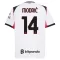 AC Milan Luka Modrić 14 Nogometni Dresovi 2025/26 Gostujući