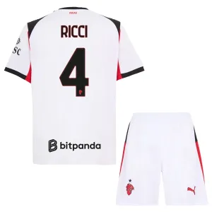 AC Milan Ricci 4 Djeca Nogometni Dresovi 2025/26 Gostujući (+ Kratke Hlače)